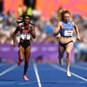 Beth Dobbin in action at the Commonwealth Games. Photo: David Ramos/Getty Images