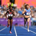 Beth Dobbin in action at the Commonwealth Games. Photo: David Ramos/Getty Images