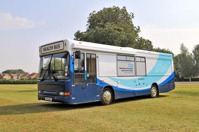 Hop on the bus to hear more about Doncaster hospice services.
