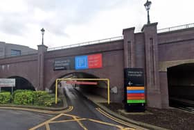 The entrance and exit to the Frenchgate roof top car park is currently closed.