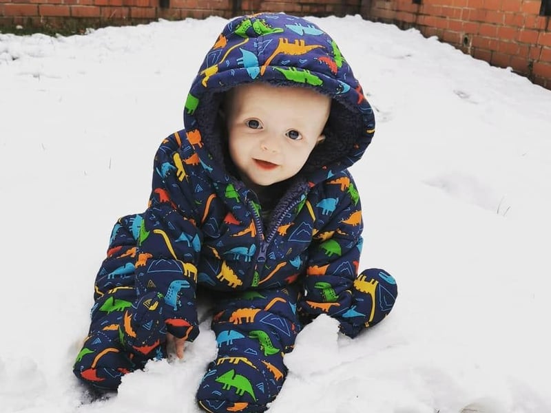 Bryony Brammers-Vint, said: "Leo born 21.06.2020 so now 8 months old.
Probably the hardest thing is that some family have still not been able to meet him."