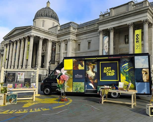 Celebrating 200 Years of the National Gallery with Right Up Our Street in Doncaster.