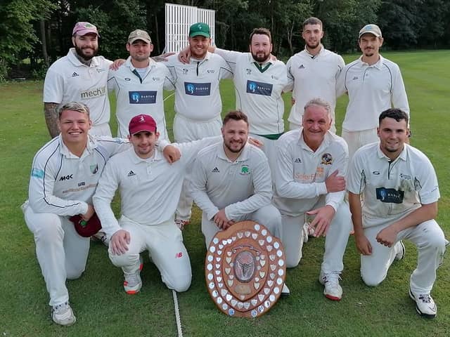 Sykehouse Cricket Club beat Crowle Outcasts to with the Snaith League Shield.