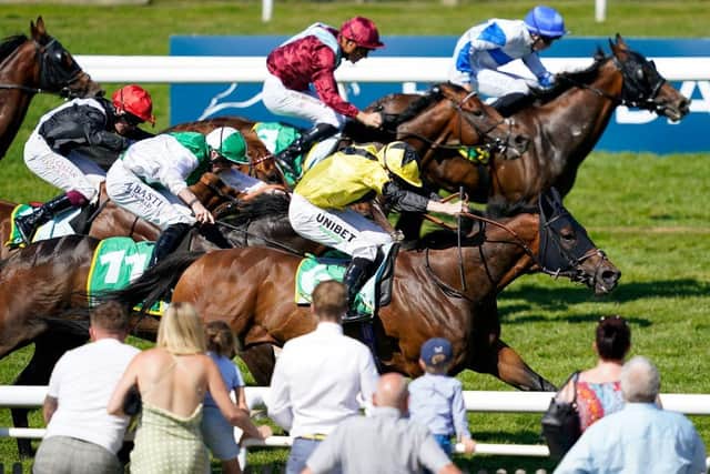 Action from Newmarket. Photo: Alan Crowhurst/Getty Images