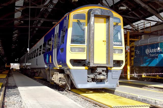 Over 260 Northern trains have been refurbished