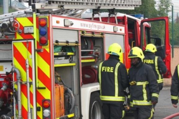 There were two arson attacks last night