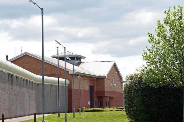 Pictured is HMP Doncaster where an inmate suffered a racially aggravated assault by a prisoner and had his jaw broken by the same offender just over a week later.
