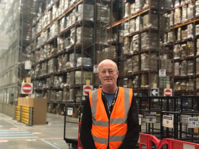 Neil Williams at Doncaster IPort.