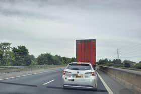 The M18 is at at standstill this morning due to a serious incident
