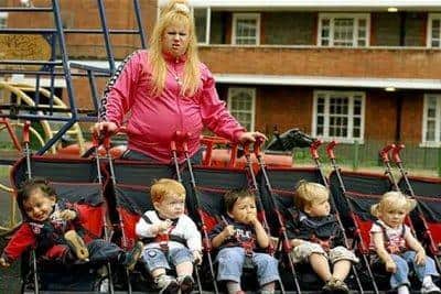 Comedian Matt Lucas helped popularise the chav stereotype with his Little Britain character Vicky Pollard.
