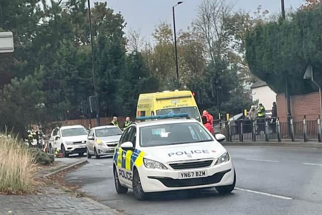 Incident on Bawtry Road at 2pm.