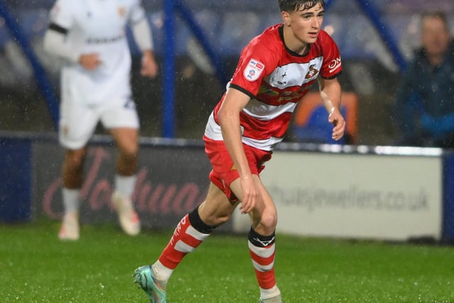 The youngster signed a two-year deal in the summer of 2022 and, crucially, Rovers inserted an option into the arrangement. He's currently out on loan at non-league Kettering.