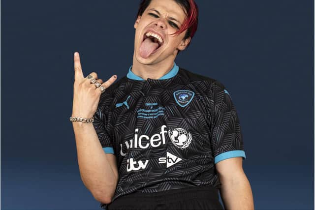 Doncaster rocker Yungblud will play at Soccer Aid this weekend.