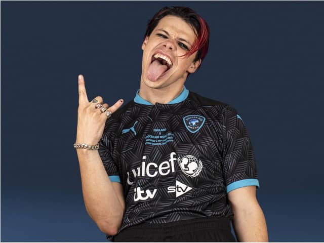 Doncaster rocker Yungblud will play at Soccer Aid this weekend.