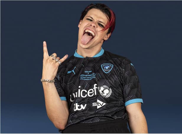 Doncaster rocker Yungblud will play at Soccer Aid this weekend.