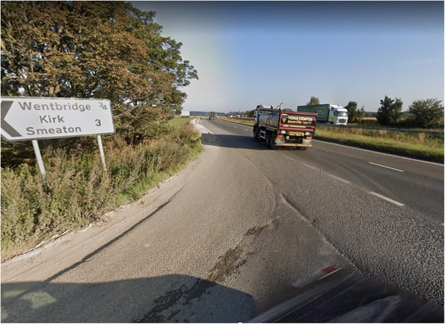 Emergency services are at the scene of a collision on the A1 north of Doncaster.