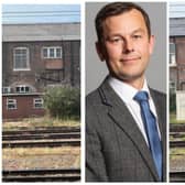 Nick Fletcher has won his campaign for the removal of a railway shed.