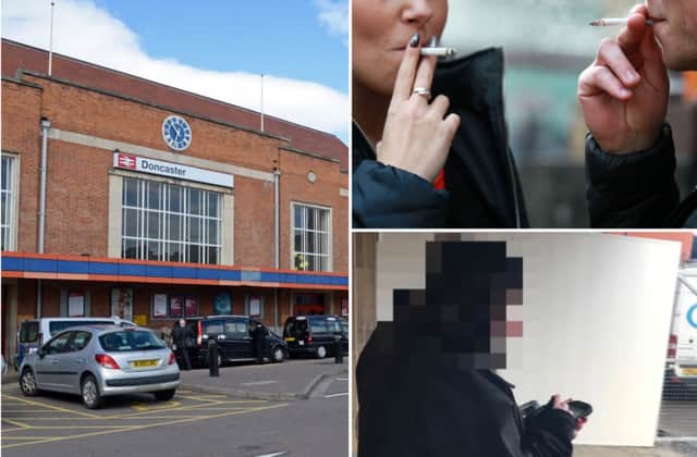 2,183 fines have been issued to people dropping cigarette butts outside Doncaster railway station