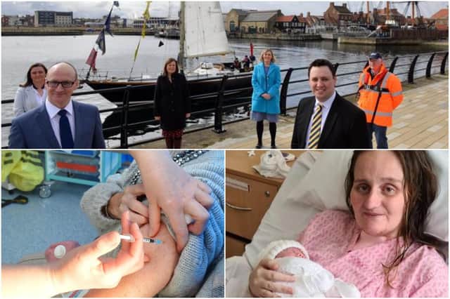 The Tall Ships Races were announced to be returning to Hartlepool, Carrie-Anne Osborne gave birth while in a Covid coma, and the vaccine programme continued to roll out in March 2021.