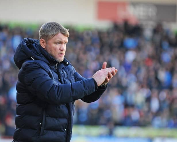 Doncaster manager Grant McCann.