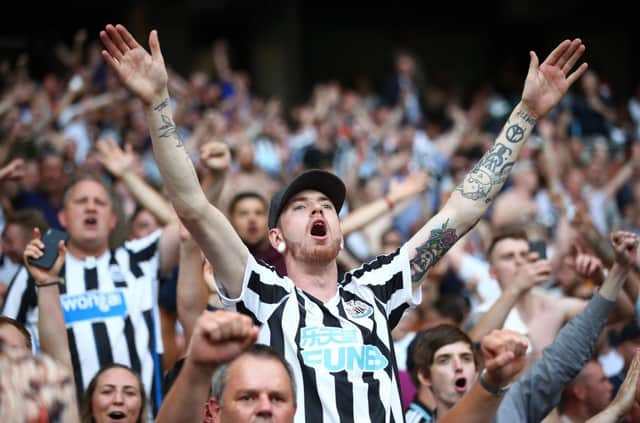 Newcastle United play Manchester United in their 1000th Premier League game today (Photo by Julian Finney/Getty Images)