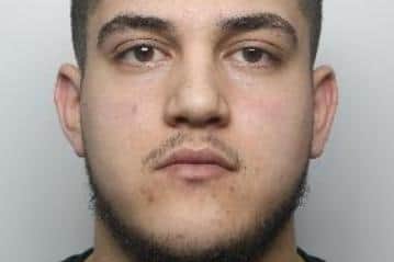 Pictured is Skerdie Tali, aged 20, of Ellerker Avenue, Hexthorpe, Doncaster, who was sentenced at Sheffield Crown Court to 20 months of custody after he admitted producing a class B drug following the discovery of 115 cannabis plants at his home.