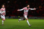 Ben Close celebrates his goal.