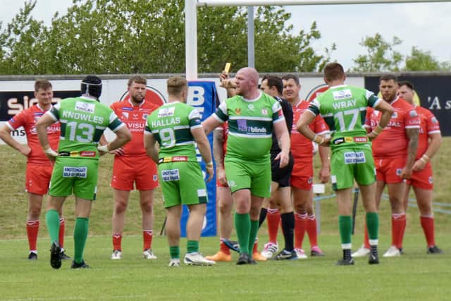 Action from Doncaster's defeat at Hunslet. Picture: Kev Creighton/KC Photography