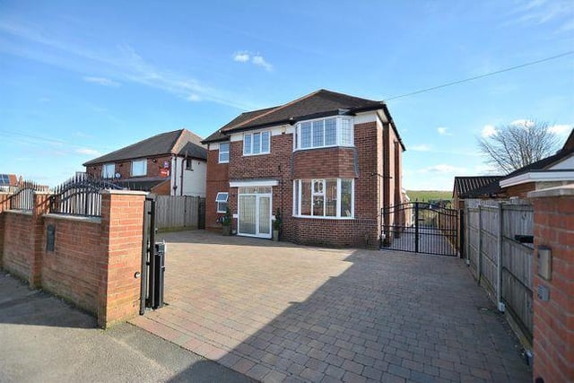 This four bedroom house is near Clipstone Headstocks and Vicar Water Country Park. On Mansfield Road, Clipstone, it is on the market for £425,000. Marketed by Richard Watkinson & Partners, 01623 355090.