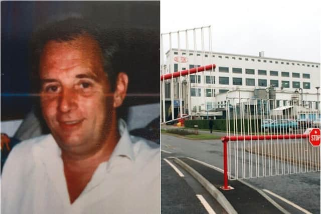 Alan Beesley worked at ICI Fibres for many years.