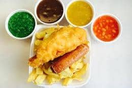 The fish and chip shop was given a four out of five
