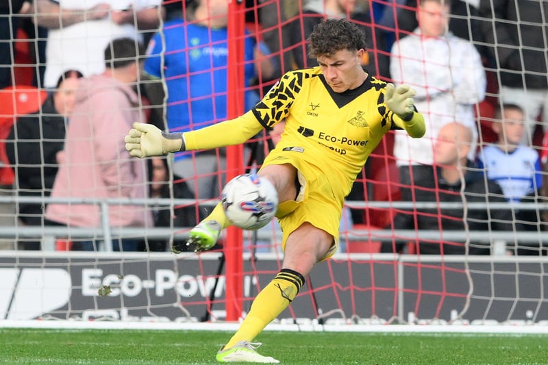 Looked to have little chance with either goal. Did make a fine save at the start of the second half to deny Accrington's Joe Pritchard.