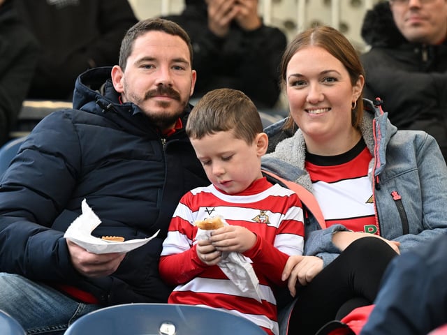 Doncaster Rovers progressed to the FA Cup second round after victory at Barrow.