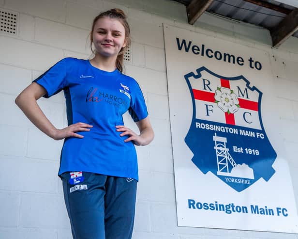 Rossington Main will use the donation towards the construction of its clubhouse.