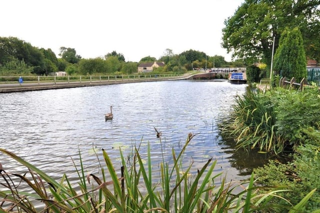Scenic views and canalside walks are among the attractions of this property.
