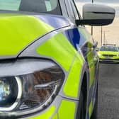 The motorcyclist suffered serious injuries in the crash.