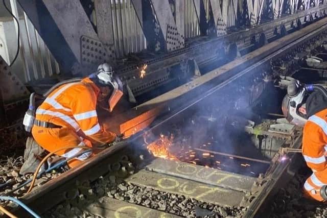 Rail passengers can expect travel disruption as renewal project on aging Doncaster bridge takes place over this weekend.