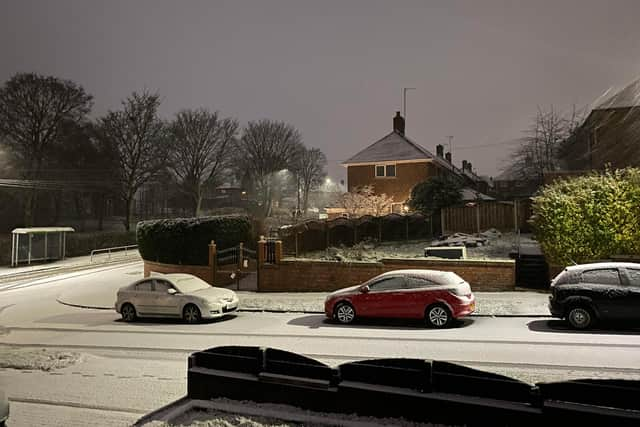 South Yorkshire has woken up to a blanket of snow this morning