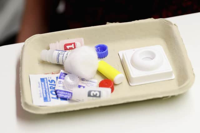 Testing is up from 49 per cent in 2021, but below the 63 per cent coverage seen before the pandemic.