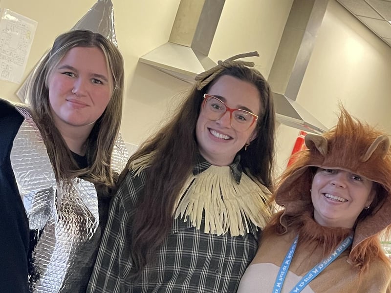 Staff at Carcroft.