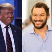 Dominic West has spoken of his 'joy' at Donald Trump's coronavirus. (Photo: Getty Images).