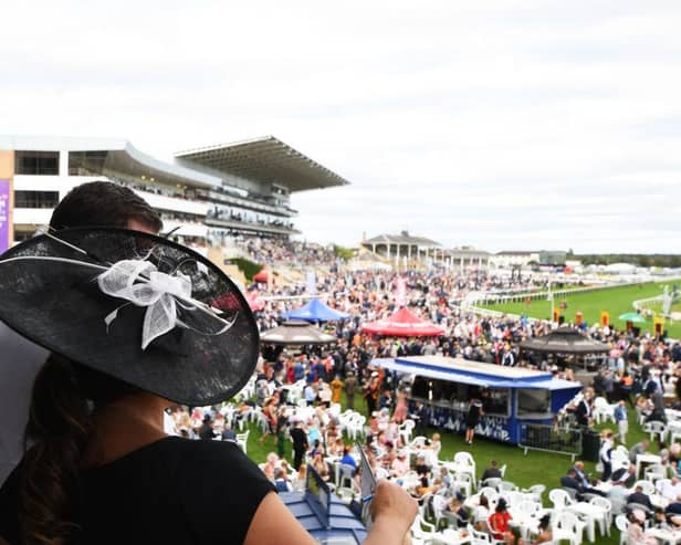 Crowds will return to this year's St Leger Festival. Photo by George Wood/Getty Images