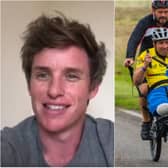 Eddie Redmayne has sent a message of support for Ben and the team. (Photo: Arlene Chart).