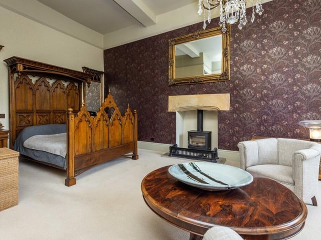 One of six themed and individually styled bedrooms.
