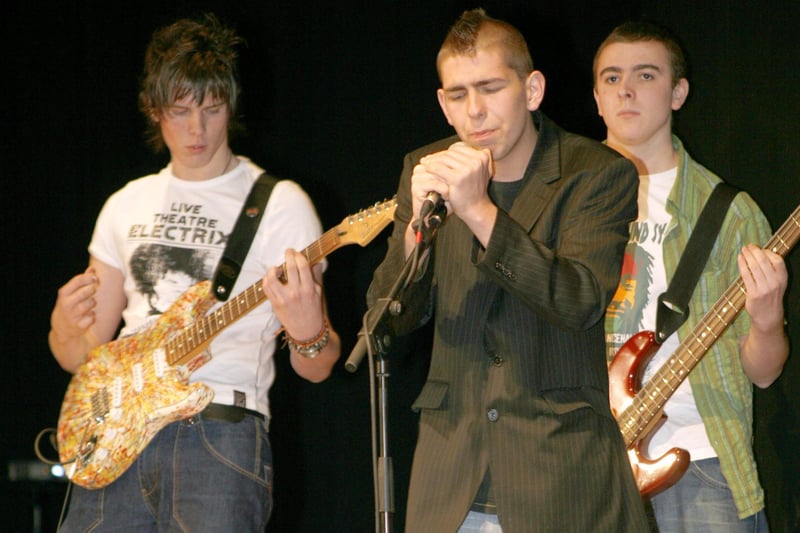 Viper Jungle playing at the Sheffield Children's Book Award, 2003