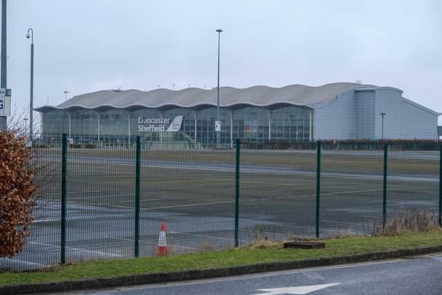 Doncaster Sheffield Airport.