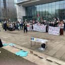 Doncaster Palestine Rally 10 February 2024.