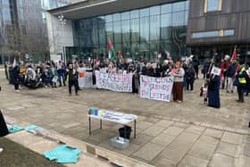 Doncaster Palestine Rally 10 February 2024.