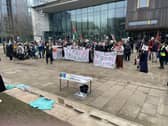 Doncaster Palestine Rally 10 February 2024.