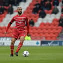 John Bostock in action for Doncaster Rovers.